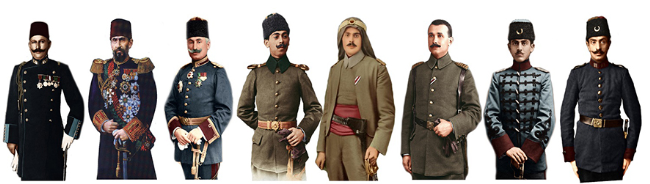 Osmanlı Askeri Kıyafetleri Kütüphane'de