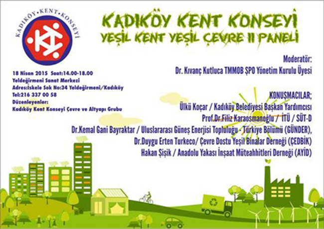 Yeşil Kent Yeşil Çevre Paneli