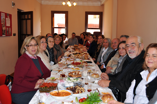 Başkan'la kahvaltıda buluştular