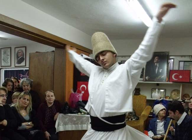Mevlana Haftasında Sema gösterisi