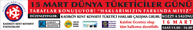 Tüketiciler Günü paneli!