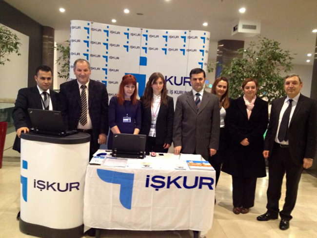 İŞKUR, Optimum'da stant açtı
