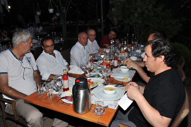 Basın mensuplarıyla iftar…