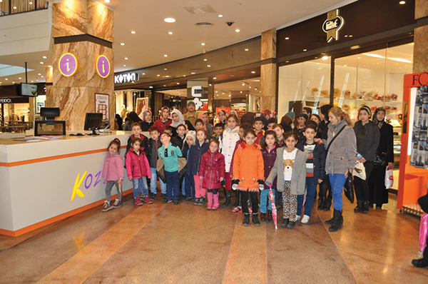 Öğrenciler sinemaya gitti