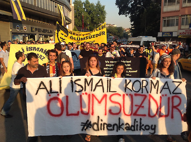 Ali İsmail Korkmaz Kadıköy'de anıldı