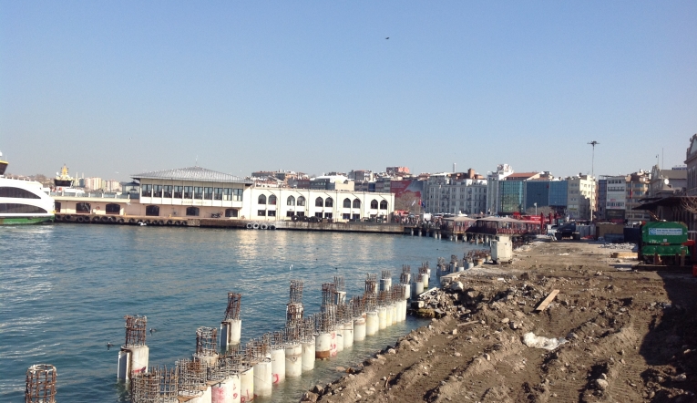 Kadıköy Rıhtımı düzenleniyor