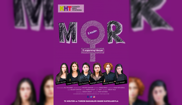Kadına yönelik şiddet “MOR” ile tiyatroda