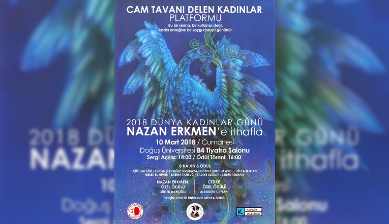 Cam tavanı delen kadınlar...