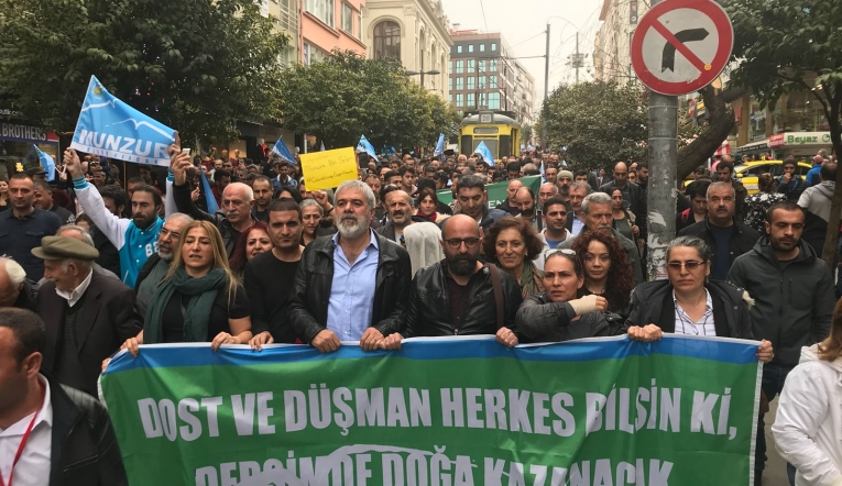 “Munzur özgürdür, özgür akacak”