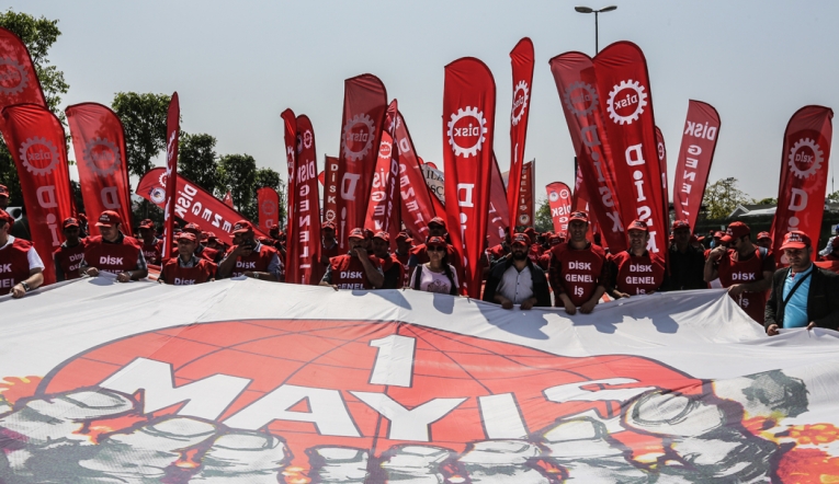 Binlerce kişi 1 Mayıs’ı coşkuyla kutladı
