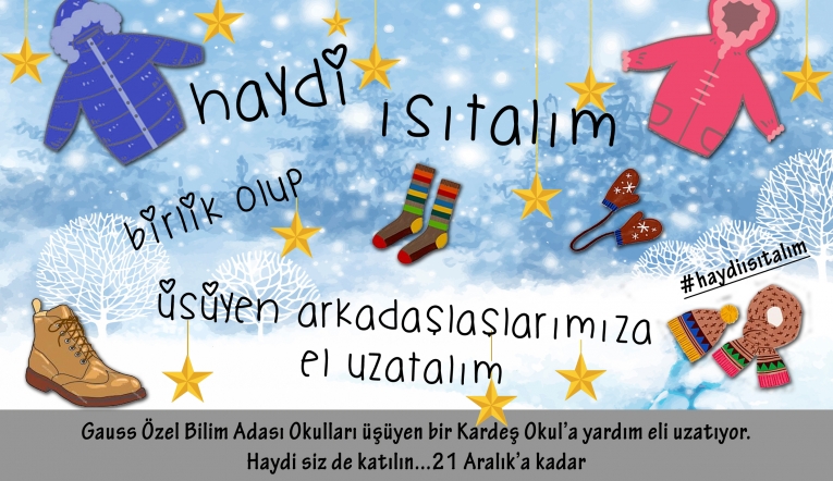 Öğrenciler üşümesin diye…