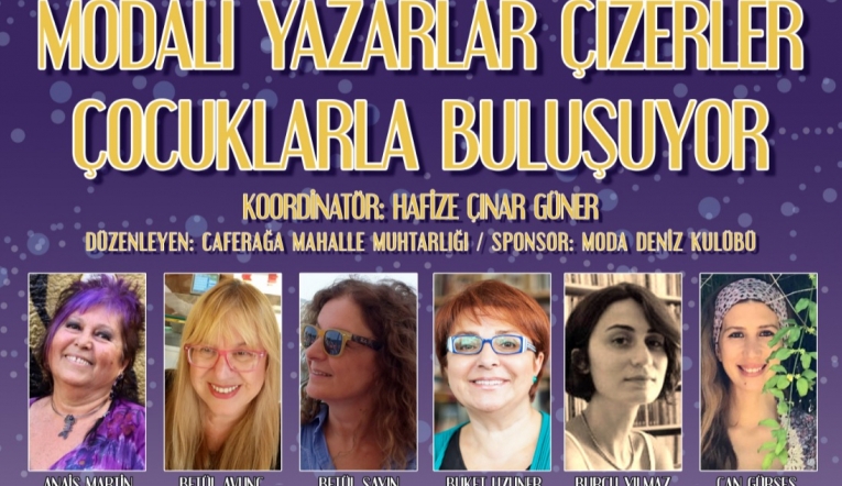 Modalı yazarlar çocuklarla buluşuyor