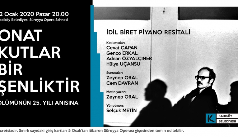 Onat Kutlar Kadıköy’de anılıyor