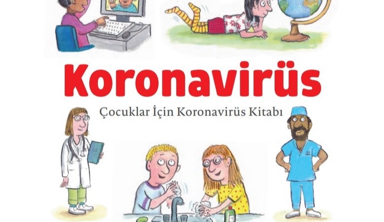 Çocuklar korona virüsü öğreniyor