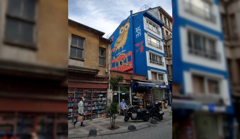 Kadıköy’ün yeni muralı