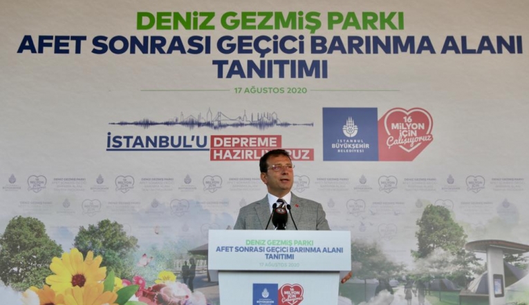 “Kanal İstanbul için karşınızda dimdik dururuz”