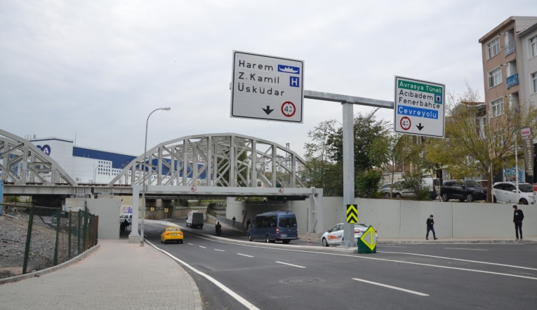 İbrahimağa Köprüsü trafiğe açıldı