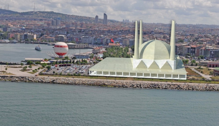 Cami projesine onay veren karar iptal edildi