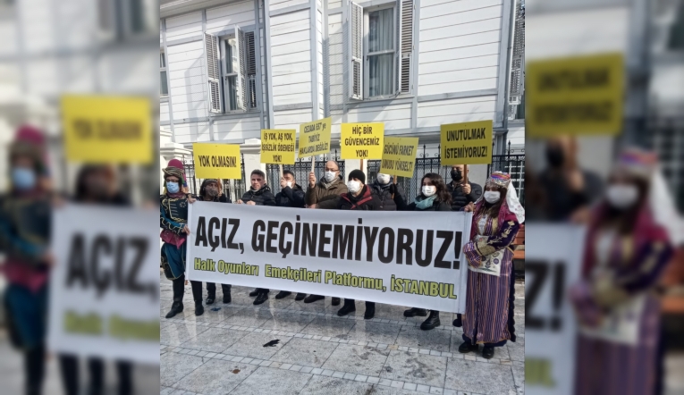 Halk oyunları emekçileri destek bekliyor