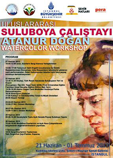 Suluboya Çalıştayı Sergisi Şirket-i Hayriye'de