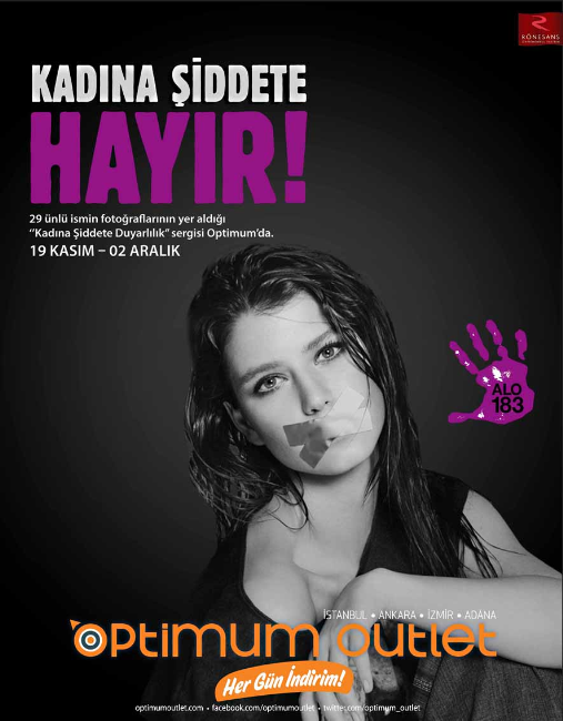 ‘Kadına Şiddete Son' sergisi Kadıköy'de