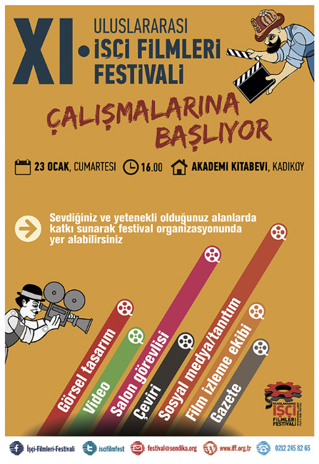 Kadıköy, İşçi Filmleri Festivali'ne hazırlanıyor