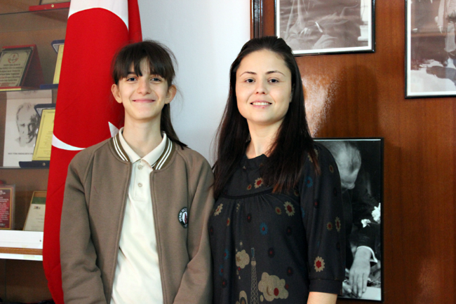 Fehmi Ekşioğlu Ortaokulu'ndan birincilik