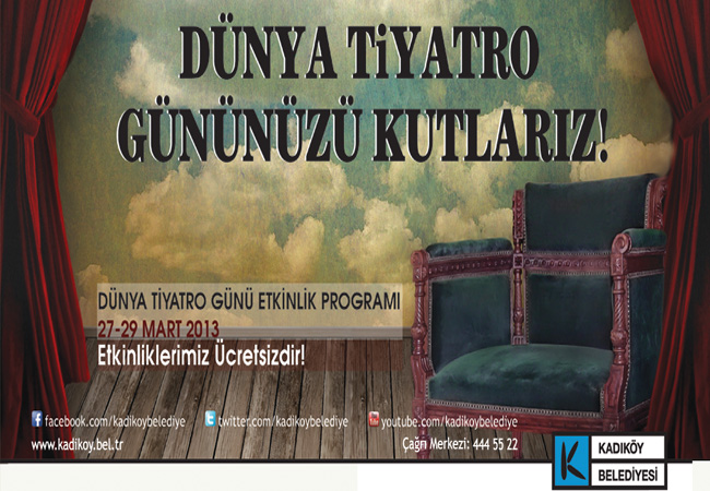 Tiyatrolar Günü'nde ücretsiz oyun seyredin!