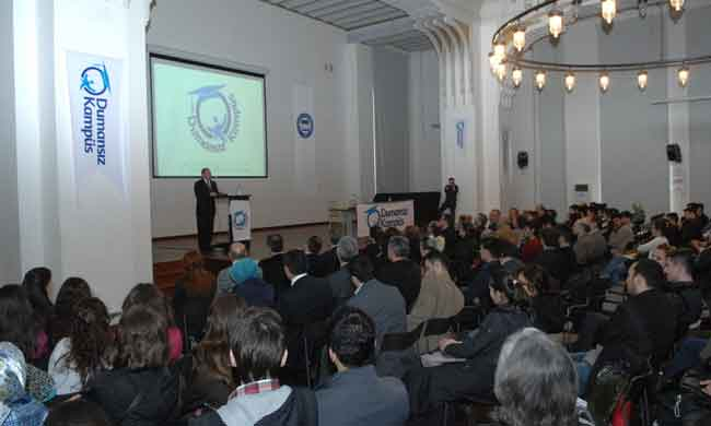 Dumansız Kampüs projesi Marmara'da başladı