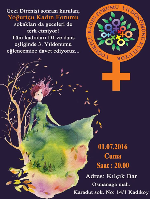 Yoğurtçu Kadın Forumu 3 yaşında!