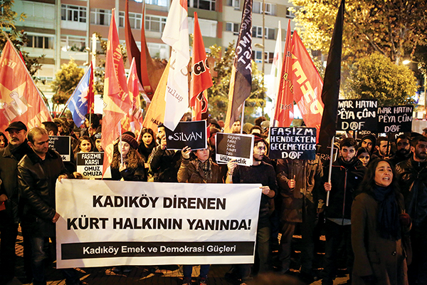 Emek güçlerinden eylem