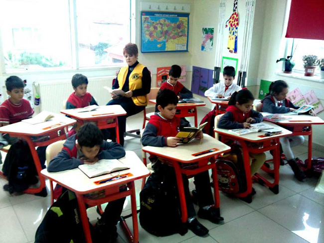 Özel bir proje: Okuyan çocuklar projesi