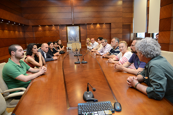 ‘Gezi' ailelerinden belediyeye ziyaret