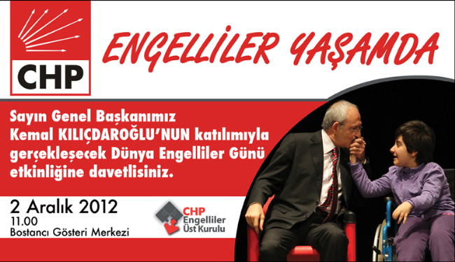 Engelliler Yaşamda etkinliği, Pazar günü