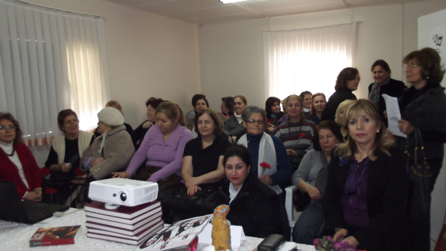 Osmanağa'da Dünya Kadınlar Günü kutlaması