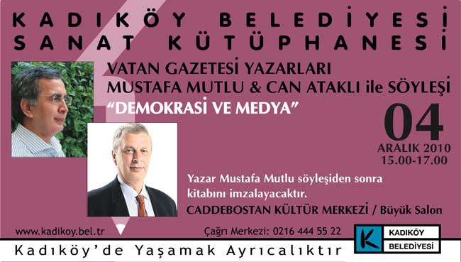 'Demokrasi ve Medya' Söyleşisi