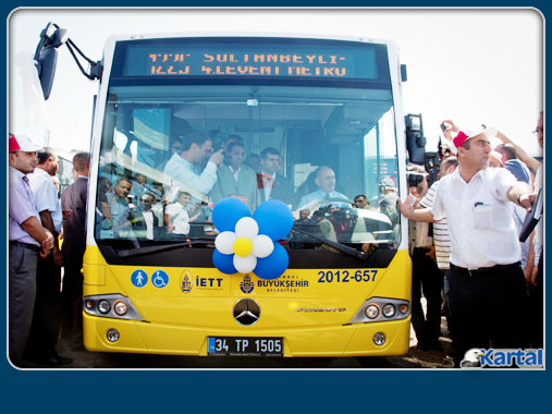 Anadolu Yakası'na 100 yeni otobüs		