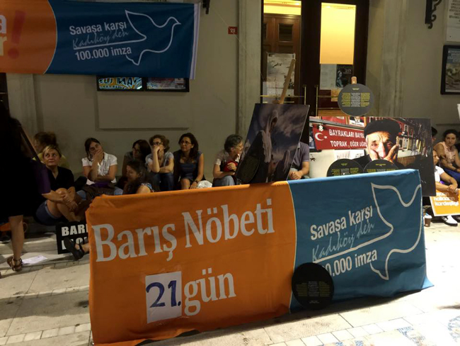 Barışa sanatla ses verdiler