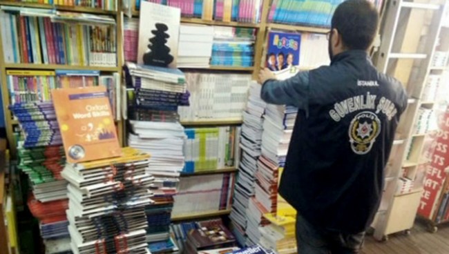 Korsan kitap operasyonu!