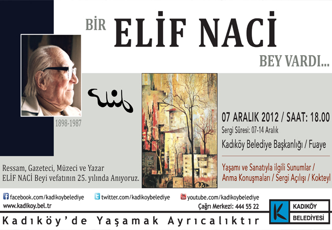 Elif Naci sergisi başlıyor