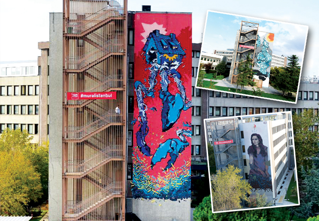 Resmi kuruma yapılan ilk MURAL!