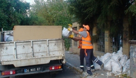 Atık ve molozlar için belediye hizmeti