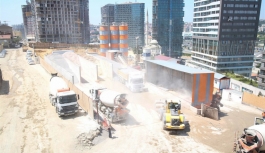 Merdivenköy'de beton santrali kurulması engellendi