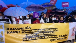 Doktorlar Ankara’ya yürüyor