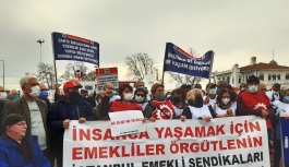 Emeklilerden Kadıköy'de eylem: "Krizin bedelini biz ödemeyeceğiz"