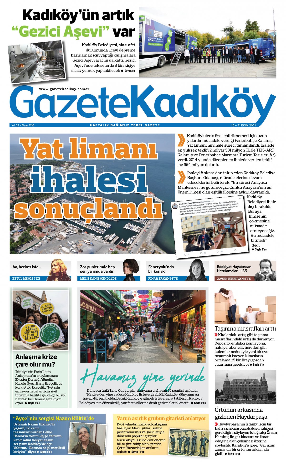 Gazete Kadıköy - 1110. Sayı