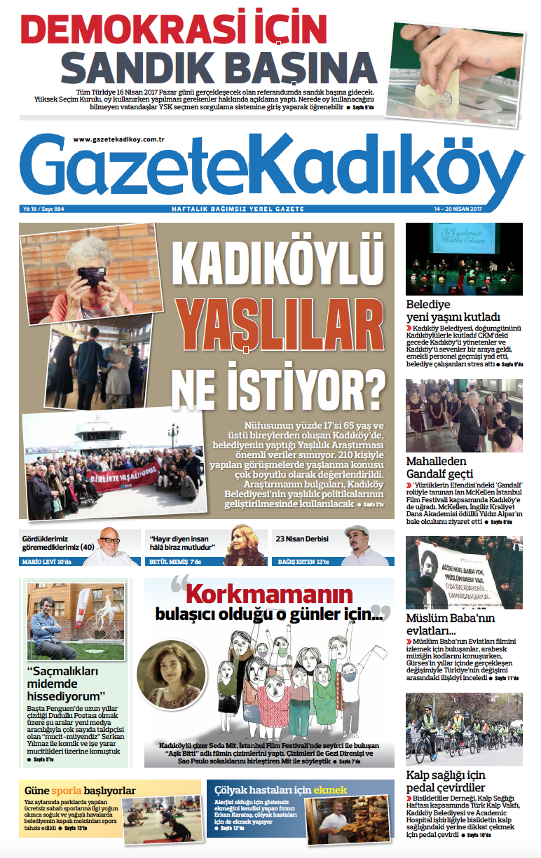 Gazete Kadıköy - 884. SAYI