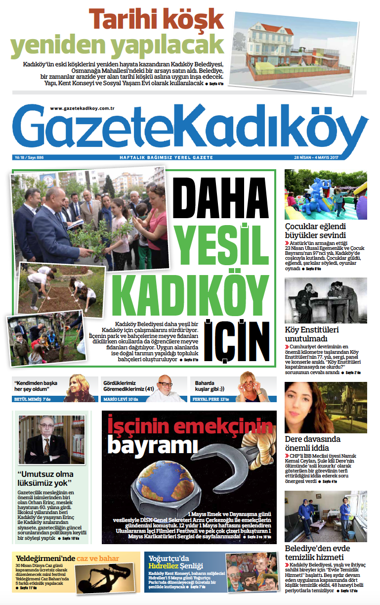 Gazete Kadıköy - 886. SAYI
