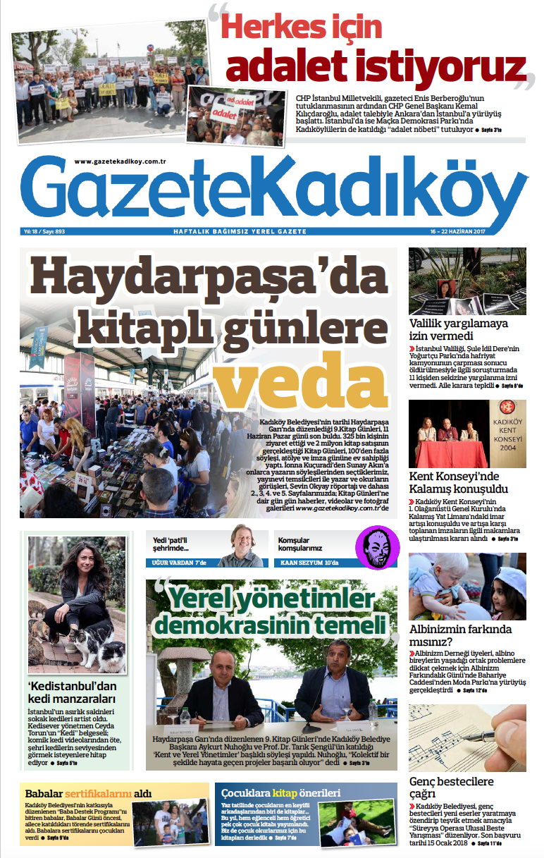 Gazete Kadıköy - 893. SAYI