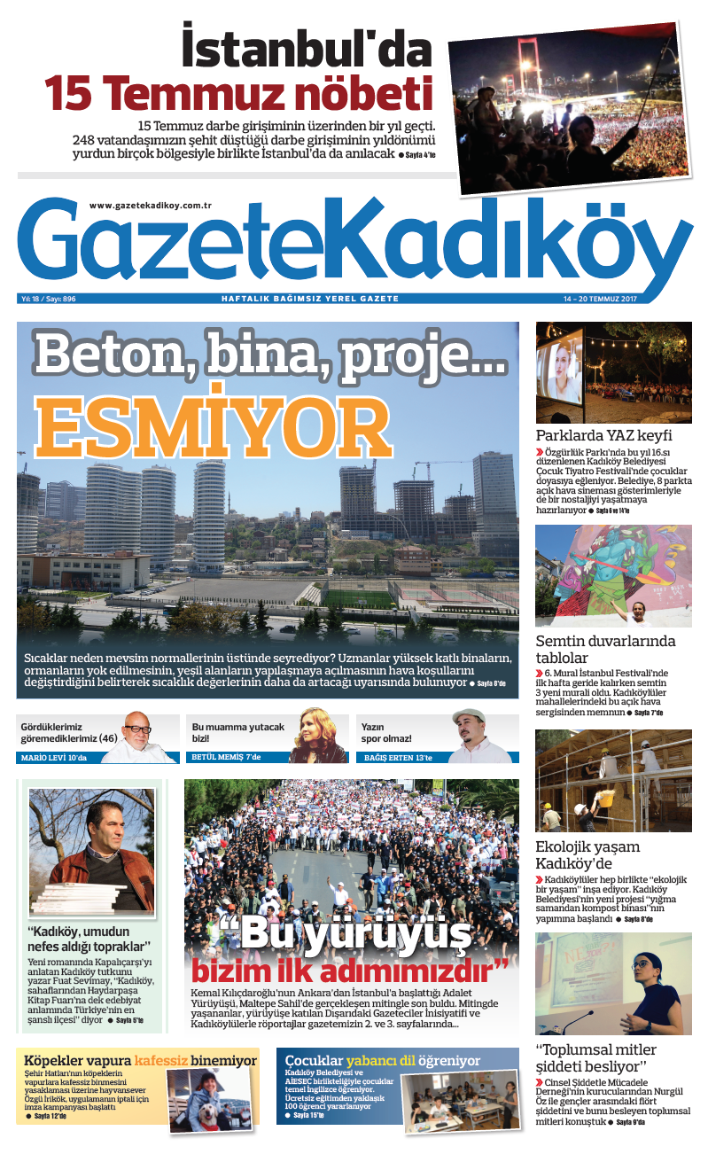 Gazete Kadıköy - 896.SAYI